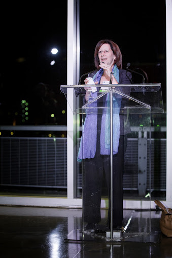 Lisa Savitt closing the ABA Section of International Law Fall 2015 Meeting at The Belvedere located in the Montreal Science Center.