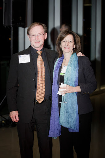 Lisa Savitt with husband, Mike Phillips, at the reception marking the final night of the Fall 2015 meeting in Montreal.